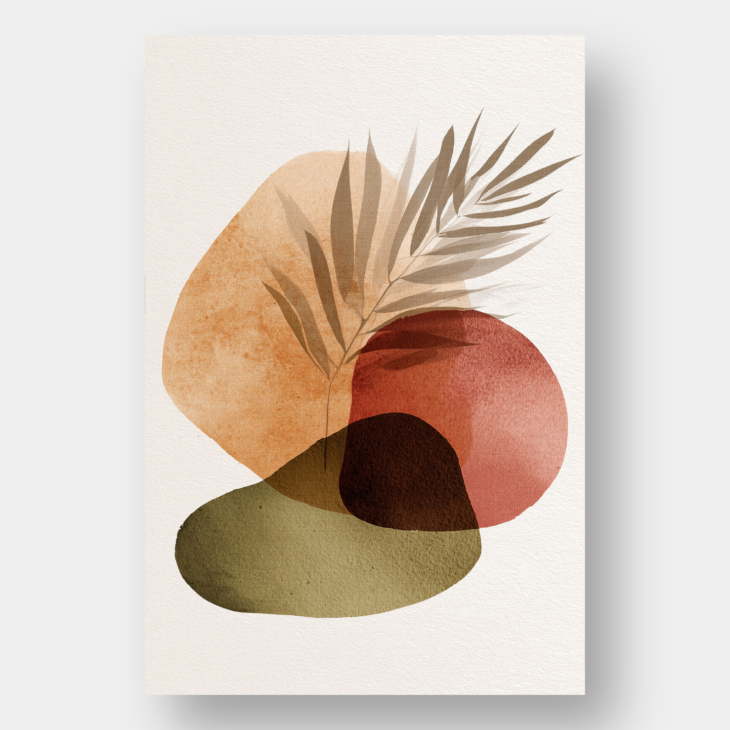 Harmonie Botanique – Triptyque Abstrait